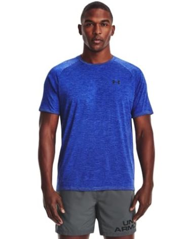 Under Armour Men's Tech 2.0 Short-Sleeve T-Shirt , Starlight (561)/Black, Medium