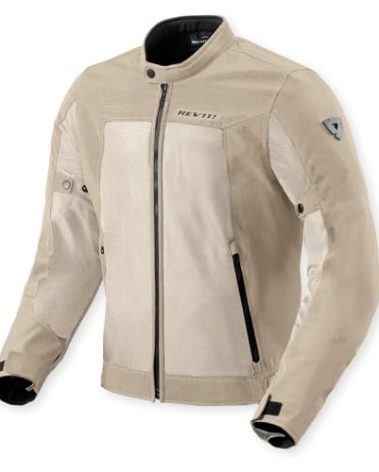 REV'IT! Men's Eclipse 2 Mesh Motorcycle Jacket (Sand - 2X-Large)