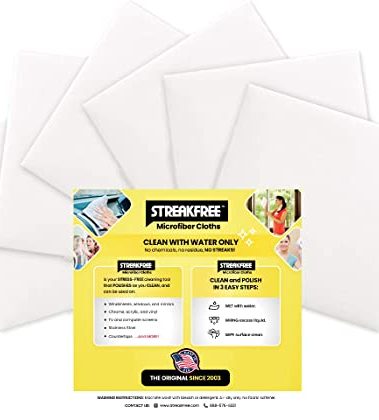 BLISSMON StreakFree The Next Generation Microfiber Cloths