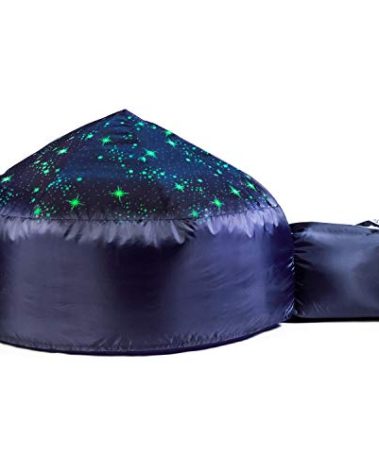 The Original Patented AirFort - Build A Fort in 30 Seconds, Inflatable Fort for Kids, Play Tent for 3-14 Years, A Playhouse Where Imagination Runs Wild, Fan not Included (Starry Night)