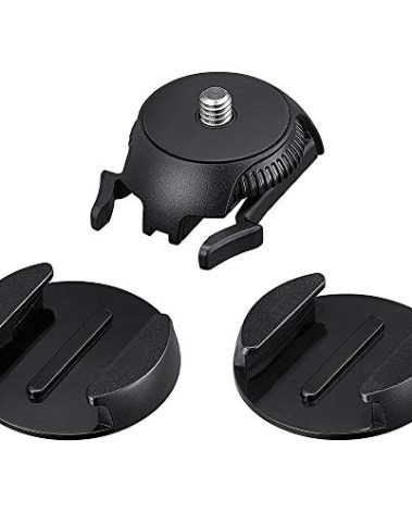 Aobelieve Quick Release Flat and Curved Adhesive Camera Mount