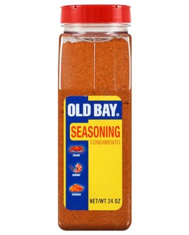 OLD BAY Seasoning, 24 oz - One 24 Ounce Container of OLD BAY All-Purpose Seasoning with Unique Blend of 18 Spices and Herbs for Crabs, Shrimp, Poultry, Fries, and More