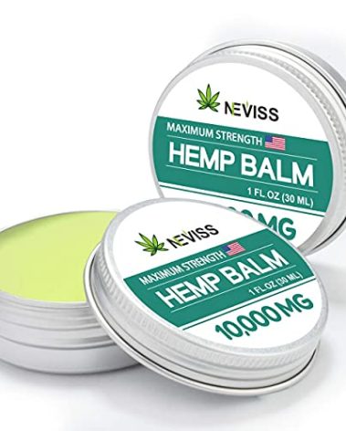 NEVISS (2 Pack) Organic Hémp Balm 10000 MG - 2 Fl Oz