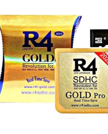 R4 SDHC Gold pro + USB Adapter KIT with 8 GB Micro SD Will Work ON DS DSI 2DS 3DS