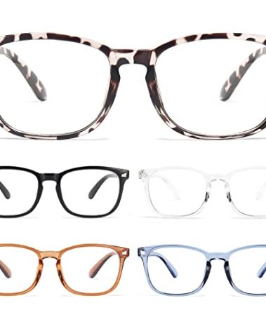 BLS BLUES Reading Glasses for Women for Home, Office & Driving - HD Clear Readers with Blue Light Blocking Protection