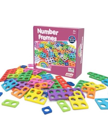 Junior Learning Rainbow Number Frames,Multi