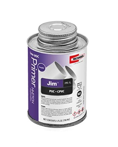 Rectorseal JIM PR-1L 55910 Low Primer, Fast Acting, Plumbing, 1/4 Pint