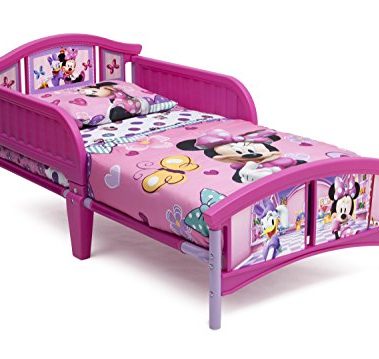 Delta Children Plastic Toddler Bed, Disney Minnie Mouse