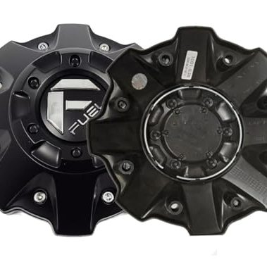 Matte Black Wheel Center Cap for Fuel 1001-63-B Cap M-447 Five and Six Lugs 1pc