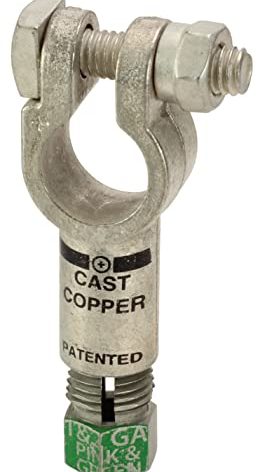 Fastronix Top Post Battery Compression Terminal (1 and 2 Gauge Positive)