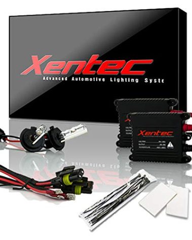 Xentec H7 10000K HID xenon bulb x 1 pair bundle with 2 x 35W Digital Slim Ballast (Ocean Blue)