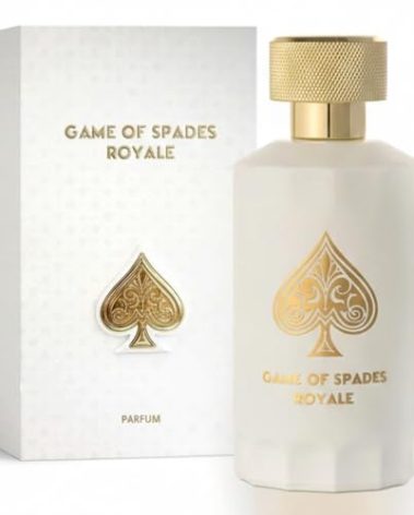 Jo Milano Game of Spades Royale Parfum Spray | 3.4 oz (100ml) | Oud Wood, Amber, Musk, Floral, Caramel Scent | Long Lasting Fragrance for Men and Women (Unisex)