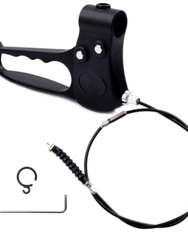 Royitay Brake Handle Replacement for Rollator Walker,Hand Brake Rollator Assembly with 41" Cable for 4-Wheel Rolling Walker Drive Medical Durable Knee Walkers Transport Wheelchair Medical Parts