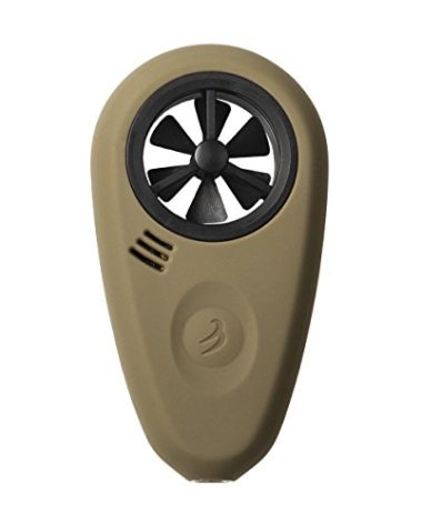 WeatherFlow WEATHERmeter for Precision Shooting - A Wireless Pocket-Sized Anemometer That captures Highly Accurate Wind Measurements. Bluetooth Connection to apps.