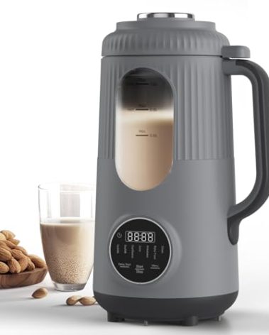 Zopehan 8 in 1 Nut Milk Maker,35oz(1000ml) Automatic Homemade Almond, Oat,Blenders,Plant-Based Milk and Non-Dairy Beverages, Milk Maker Machine with Delay Start/Self Clean