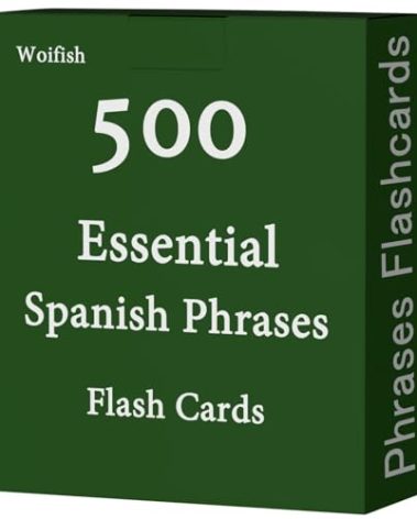 500 Common Spanish Phrases Flash Cards