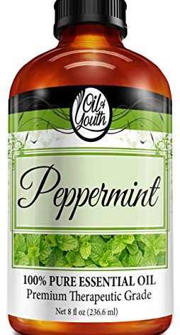 Oil of Youth Peppermint Essential Oil 8 oz - Aromatherapy Grade Bulk Peppermint Oil