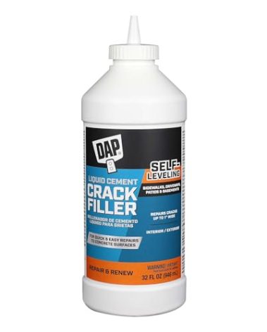 DAP Liquid Cement Crack Filler (Ready to Use), Gray, 32 Oz (7079837584)