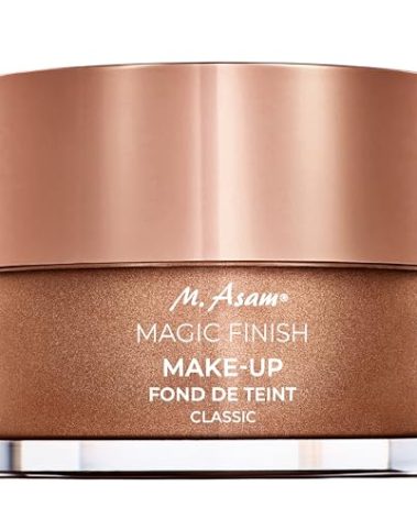 M. Asam Magic Finish Make-Up Mousse (1.01 Fl Oz) – 4in1 Primer, Foundation, Concealer & Powder With Buildable Coverage, Hides Redness And Dark Spots, Vegan, For Light To Medium Skin Tones
