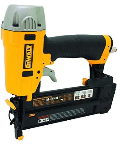 DEWALT Brad Nailer Kit, 18GA, 5/8-Inch to 2-Inch, Pneumatic (DWFP12231)