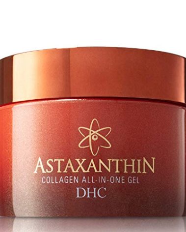 DHC Astaxanthin Collagen All-in-One Gel, Brightening Daytime Facial Moisturizer, Lightweight, Toning, Hydrating, Absorbs Quickly, Collagen, Fragrance and Colorant free, Ideal for all Skin Types