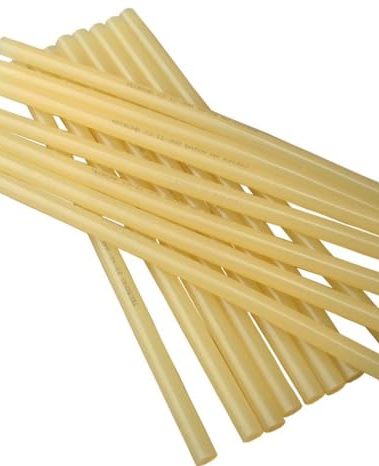 Steinel GF 23 Wood Glue Stick, 1/2 x 12" Long Sticks for Most Standard Glue Guns, Bag with 15 Sticks, Powerful Special Adhesive for bonding Wood, 04034