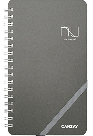 nu board Memo Size (4 x 7 inch) USA Edition NASHN4US08 Whiteboard Notebook - Dry Erase Notebook - Dry Erase Notepad - Dry Erase Board Mini Size - Reusable Notebook - Dry erase marker is not attached.