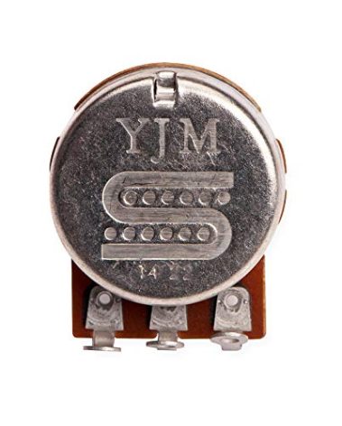 Seymour Duncan YJM-500 Hi-Speed Volume Electric Guitar Pot 500k, White Black Red Blue, Small Medium Large X-Large 2X-Large (11807-50-500k)