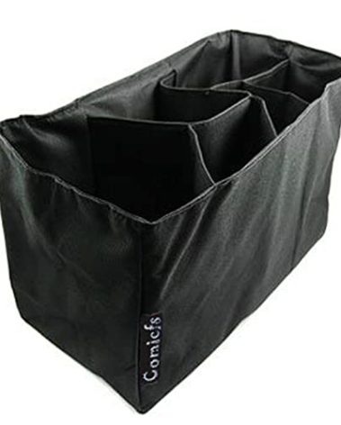 Comicfs Baby Diaper Bag Insert Organizer (Dimensions: 12 X 6.4 X 8 Inch, Black)