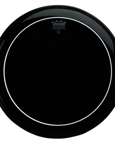 Remo ES0614PS Ebony Pinstripe Drum Head, 14-Inch