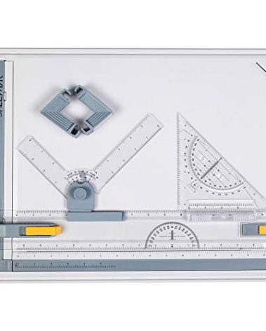 SALEMAR Inch Scale A3 Drafting Table Drawing Board Graphic Architectural Sketch Tool Set