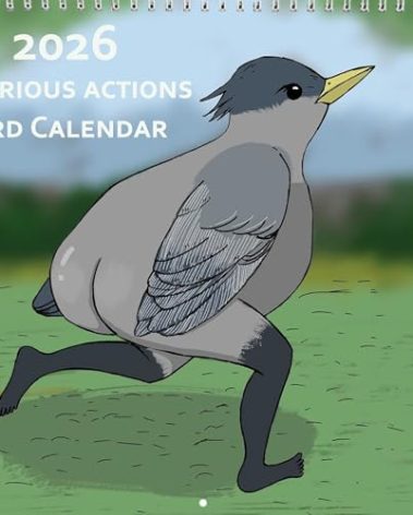 2026 Wall Calendar,Funny Calendar 2026-8.26" x 16.5" (Open) | Christmas Gag Gift & Ideal White Elephant Gift for Adults