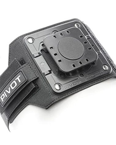 Pivot - Leg Strap - Made for Professional Pilots - Adjustable, Durable, Ergonomic - Multi-Angle Display Mount for All Pivot Cases - Aviation & Flight Gear - S/M & L/XL Straps Included