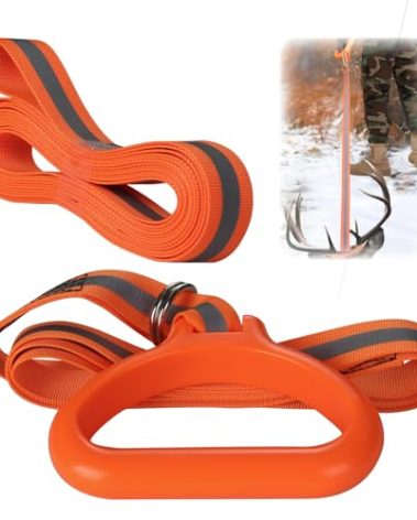 Deer Drag, Deer Drag Harness, Deer Drag Rope with Handle, 880lbs Deer Drag Rope, Deer Drag Strap for Deer Hunting Accessories