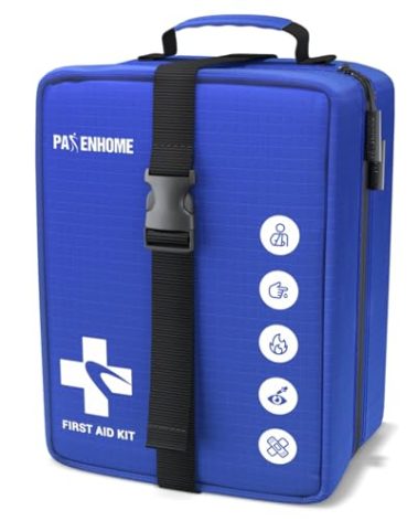 Professional 506 PCS First Aid Kit – 4-in-1 Detachable Emergency Medical Kit for Home, Car, Travel, Camping, Hiking, Workplace, Vehicle and Outdoor, Large First Aid Kit Survival