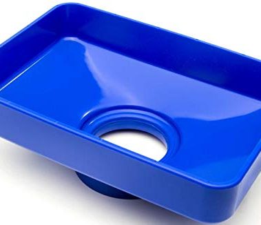 Sagan Life AquaFunnel BPA Free Funnel Makes AquaBrick Food Storage and Emergency Water Storage Stackable Containers Easy to Fill, Dimensions: 9" L x 6.5" W x 3.25" H (Also Works w/WaterBrick Systems)