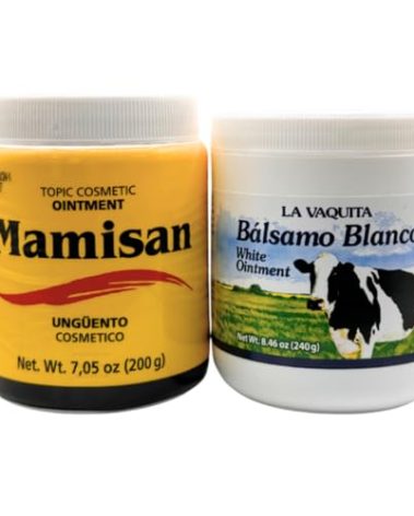 La Vaquita Bálsamo Blanco (240g) & Cosmetic Ointment (200g) – Enhance Workout Intensity, Promote Sweating, and Support Muscle Recovery