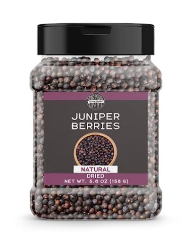 Birch & Meadow Juniper Berries, 5.6 oz, Whole, Herbaceous, Strong Flavor