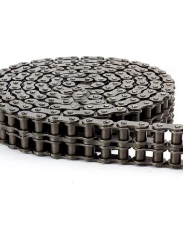 Jeremywell 50-2 Double Strand Duplex Roller Chain 10 Feet with 1 Connecting Link