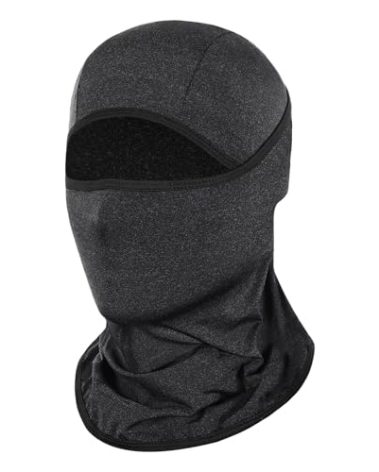 Achiou Balaclava Face Mask, Ski Mask for Men Women Football, Lightweight Sheisty, Ninja Shiesty Sun Hood UV Protector Cycling