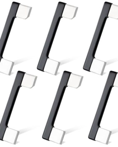 Relaxweex 6 Pcs 200 Amp Meter Socket Jumper Assembly Bypass Jumper for Bus Electrical Meter Base Link Standard 2-1/4'' Handles Strong Insulation for Testing Circuit Security