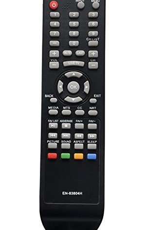 EN-83804H Replace Remote Control Compatible with Hisense TV H3 32H3080E 32DU3000 32DU3020 39H3080E 40EU3000 40H3050E 40H3080E 40H3507 40H3509 40H3D 43H3080E 43H3507 43H3D 32DU3030 32DU3040 32DU3050
