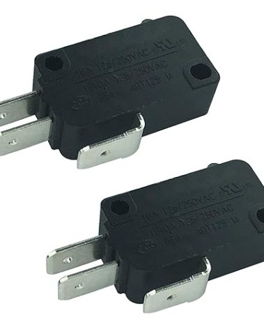 207166 Washer Lid Check switch by DTAIR Replacement for Whirlpool Maytag Washer WP207166 PS2017399 AP4023948(Pack of 2)