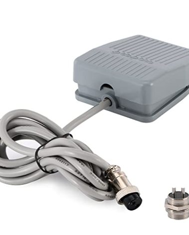 S7 Electric Foot Pedal for TIG Torch 2-Pin Foot Pedal 6.5 Feet