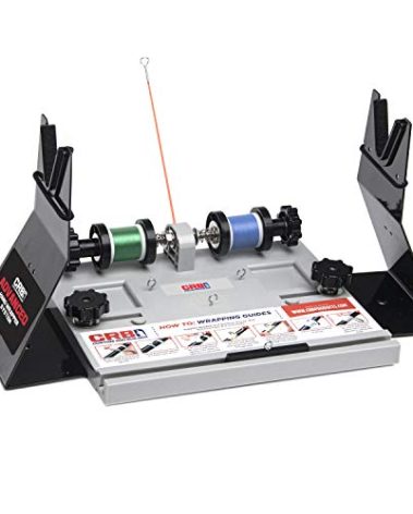 CRB Advanced Hand Wrapper System – 2 Spool Thread Tensioner & Rod Stand for Rod Building