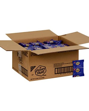 Honey Maid Graham Crackers, Bulk Lunch Snacks, 200 - .5 oz Snack Packs