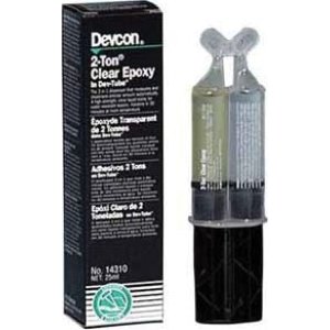230-14310 - Clear, White - 2 Ton Clear Epoxy, Devcon - Each (1oz) - Each