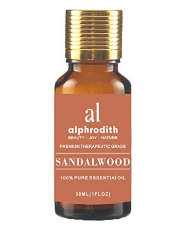 Indian Sandalwood Essential Oil for Skin Care 100% Pure Undiluted Uplift Mood & Focus Scented Oils - 30ml for Diffuser, Hair, Aromatherapy, Bath, Massage, Relax & Perfume