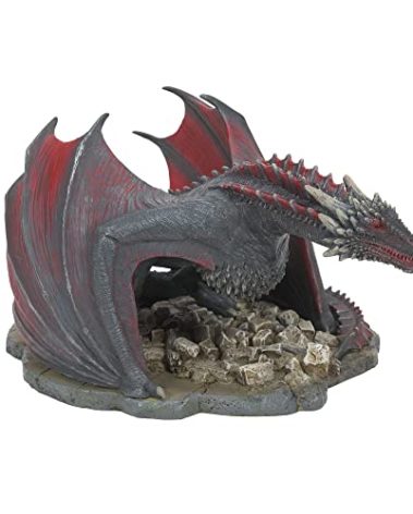 Department 56 Game of Thrones Village Accessories Drogon Dragon Figurine, 4.92 Inch, Multicolor