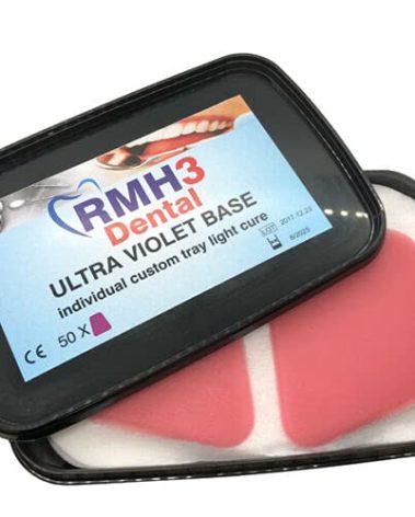 Dental Light Cure Custom Tray Material Pink 50/Box 2.0mm Thickness